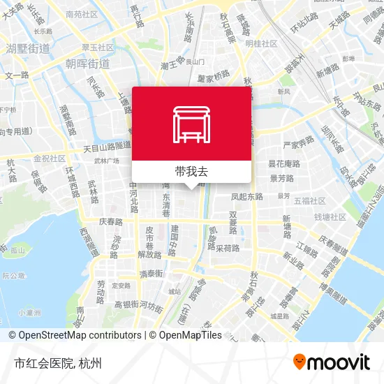 市红会医院地图