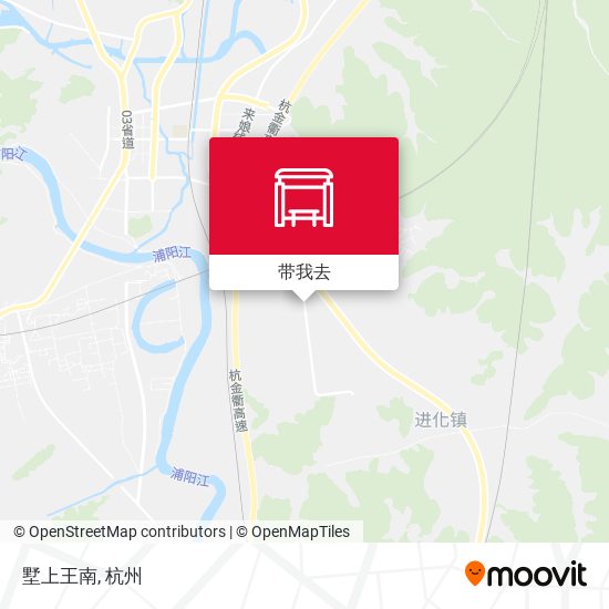 墅上王南地图