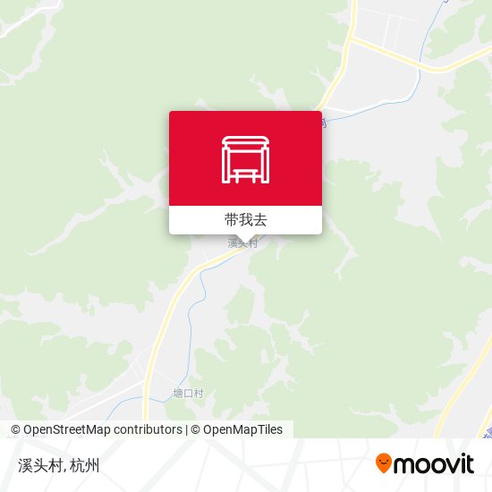 溪头村地图