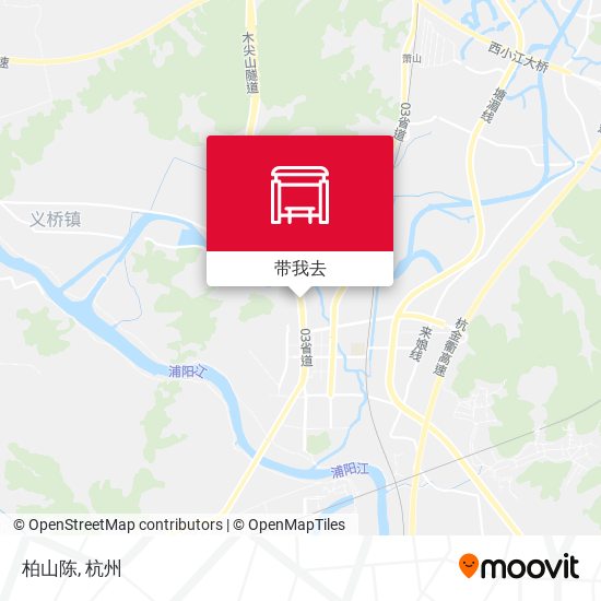 柏山陈地图