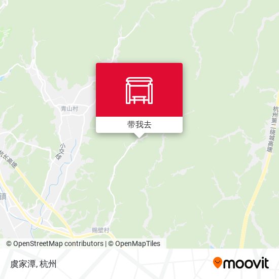 虞家潭地图