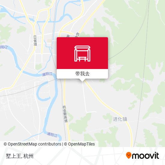 墅上王地图