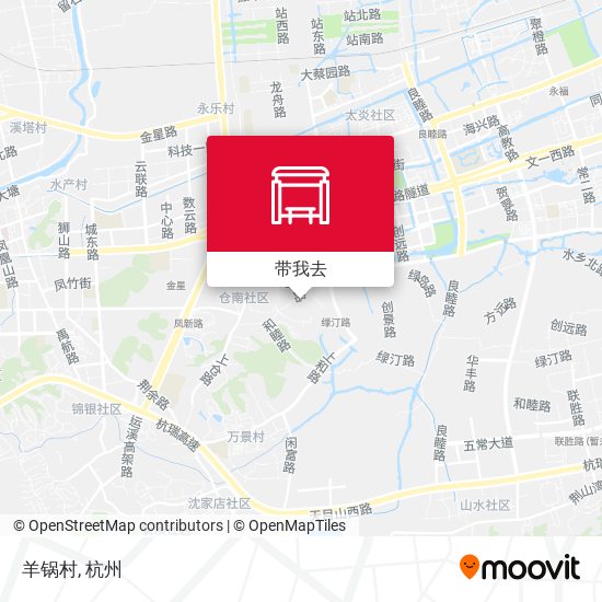 羊锅村地图