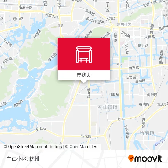 广仁小区地图