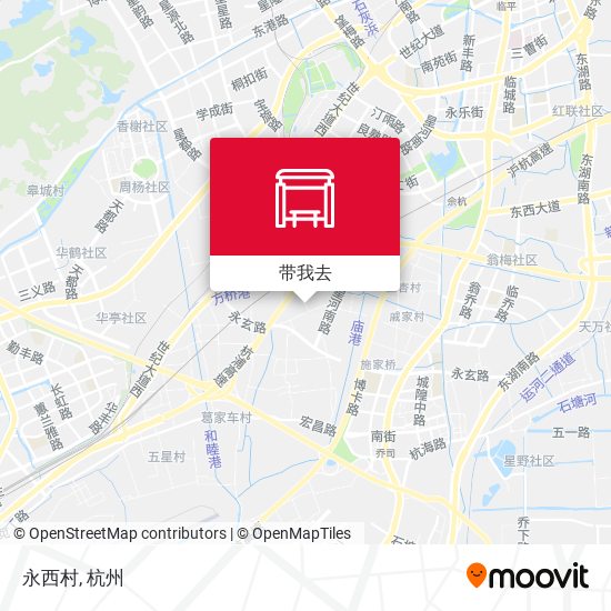 永西村地图