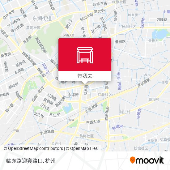 临东路迎宾路口地图