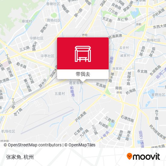 张家角地图