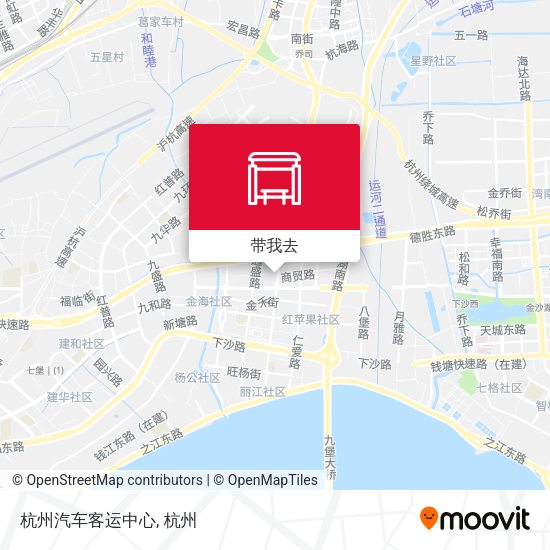 杭州汽车客运中心地图