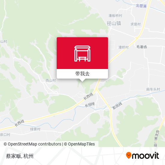 蔡家畈地图