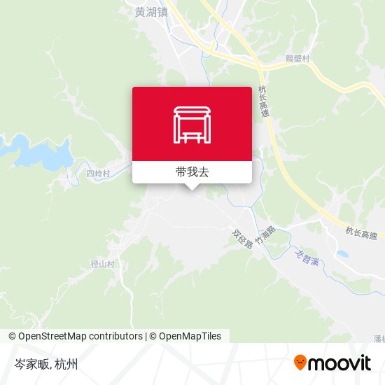 岑家畈地图