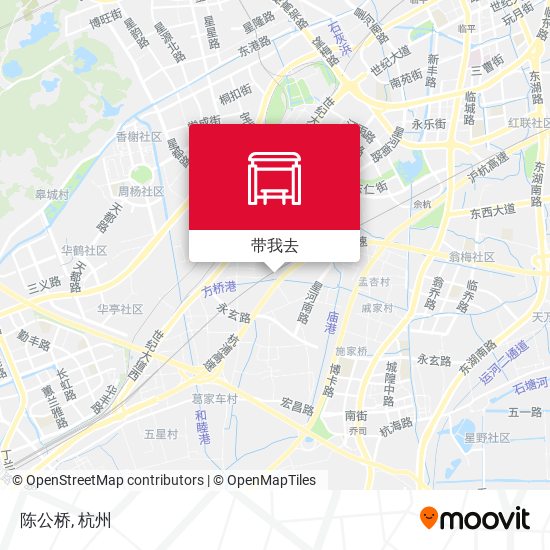 陈公桥地图