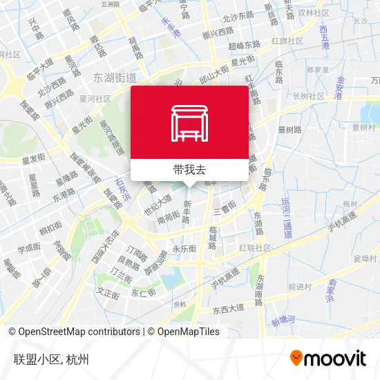 联盟小区地图