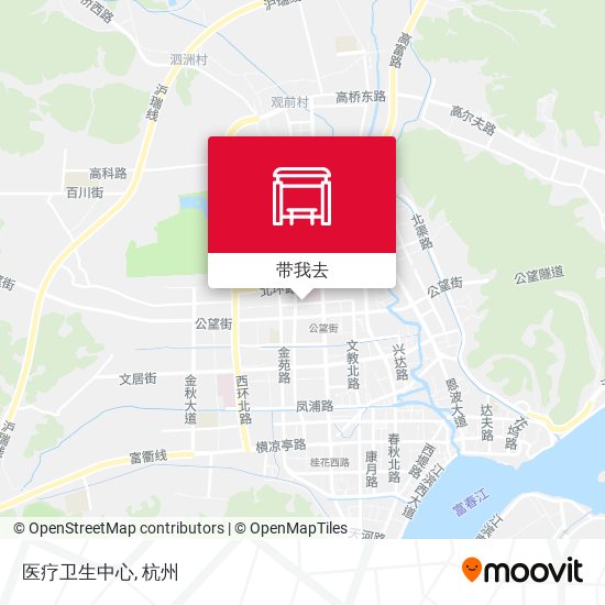医疗卫生中心地图