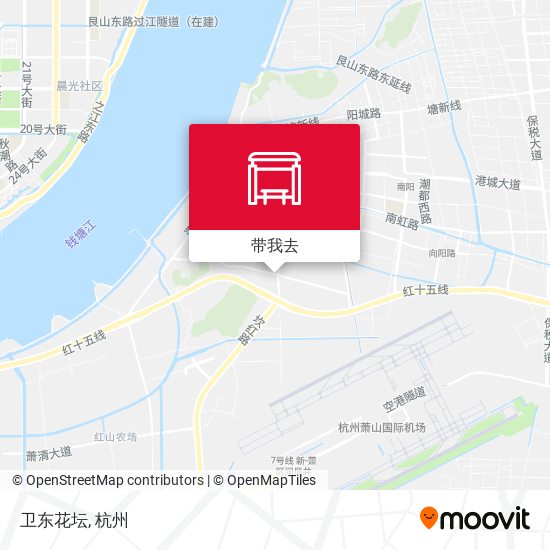 卫东花坛地图