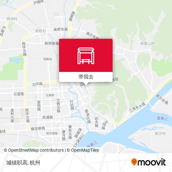 城镇职高地图