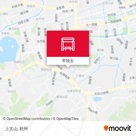 上文山地图