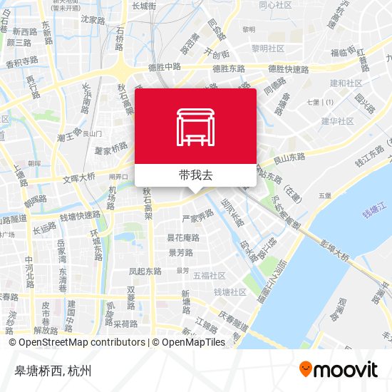 皋塘桥西地图