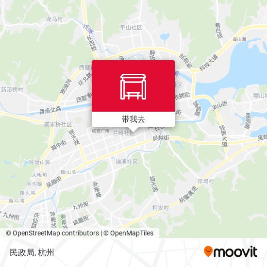 民政局地图
