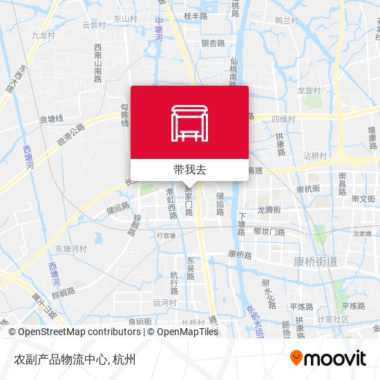 农副产品物流中心地图
