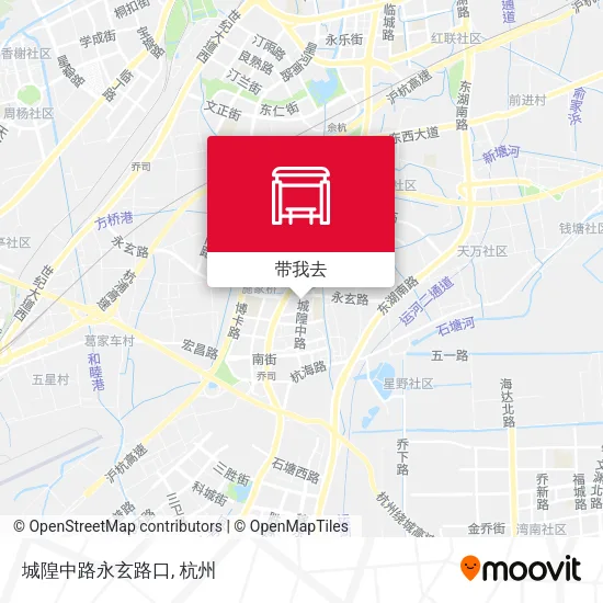 城隍中路永玄路口地图