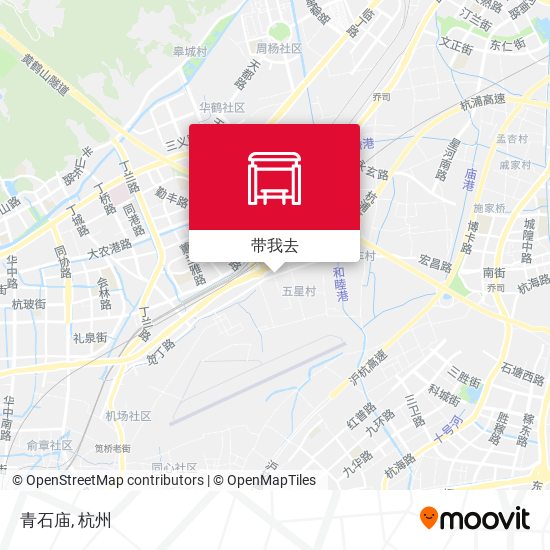 青石庙地图