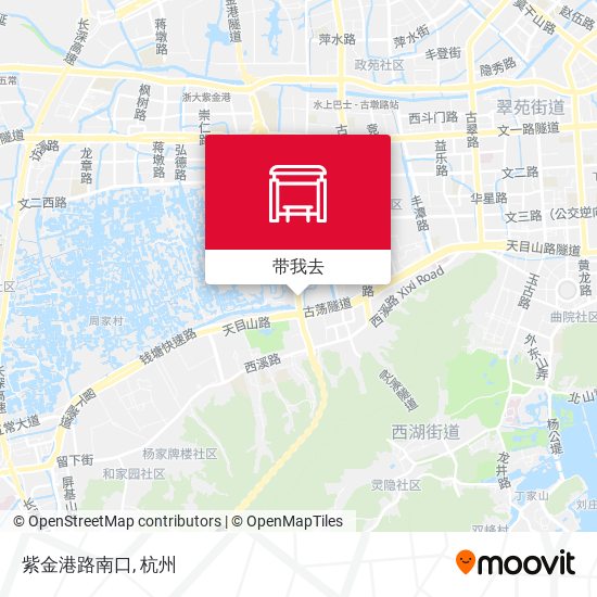 紫金港路南口地图