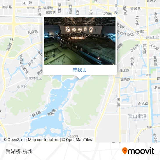跨湖桥地图