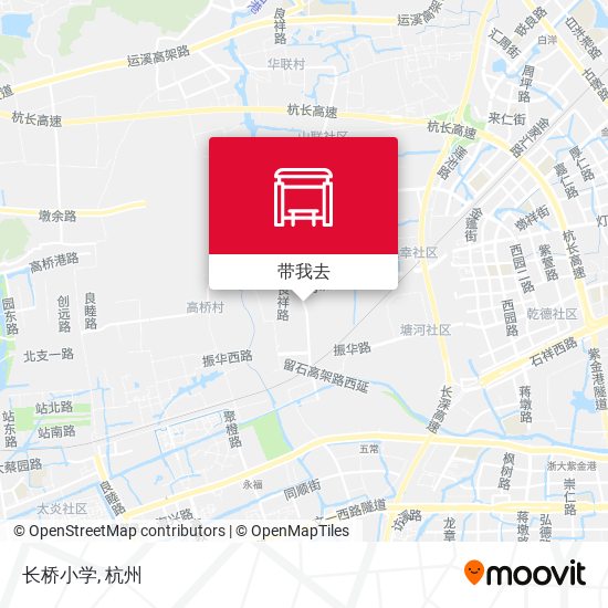 长桥小学地图