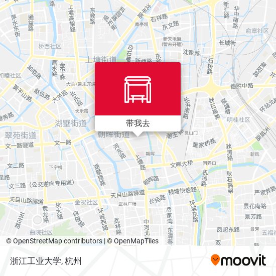 浙江工业大学地图