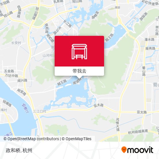 政和桥地图