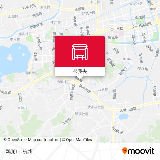 鸡笼山地图