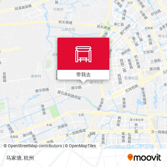 马家塘地图