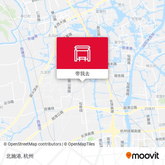 北施港地图