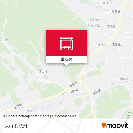 大山坪地图