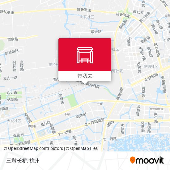 三墩长桥地图