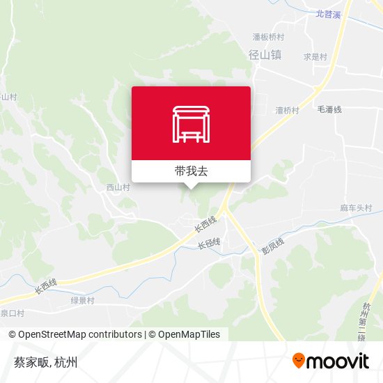 蔡家畈地图