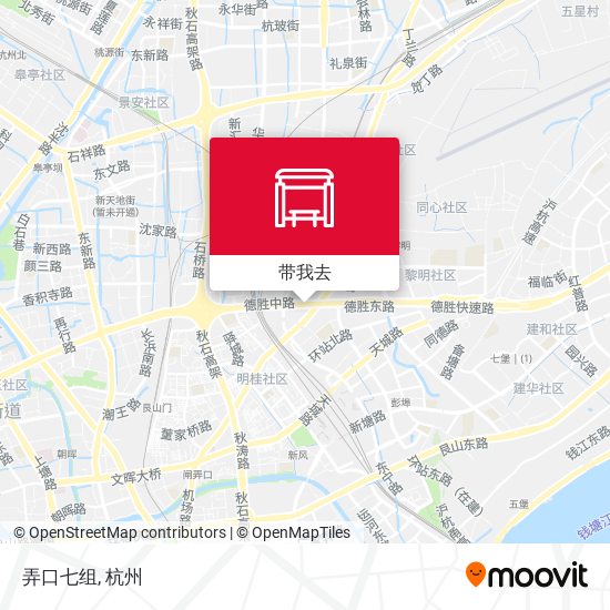 弄口七组地图