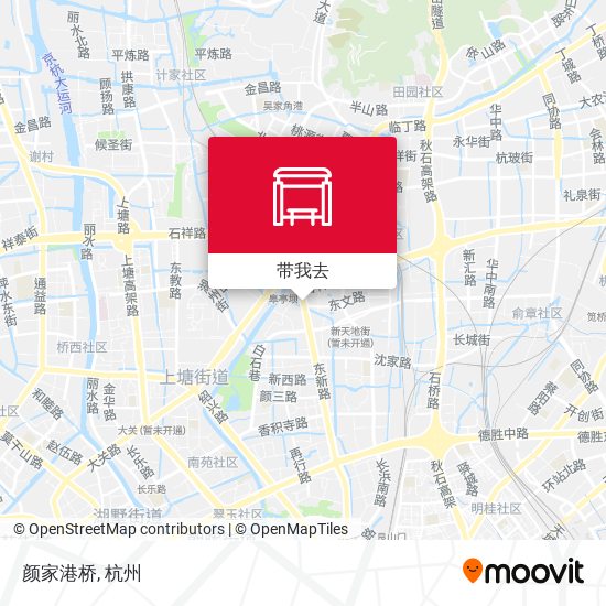 颜家港桥地图