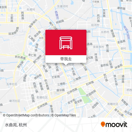 水曲苑地图