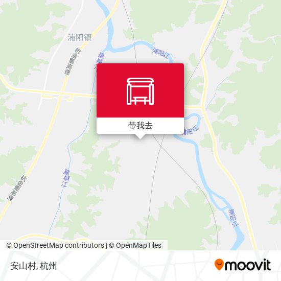 安山村地图