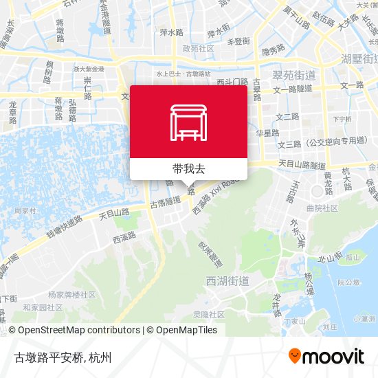 古墩路平安桥地图