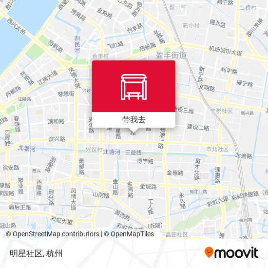 明星社区地图
