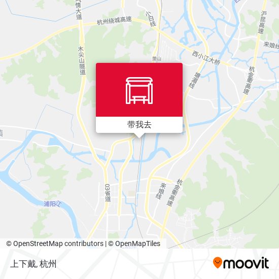 上下戴地图