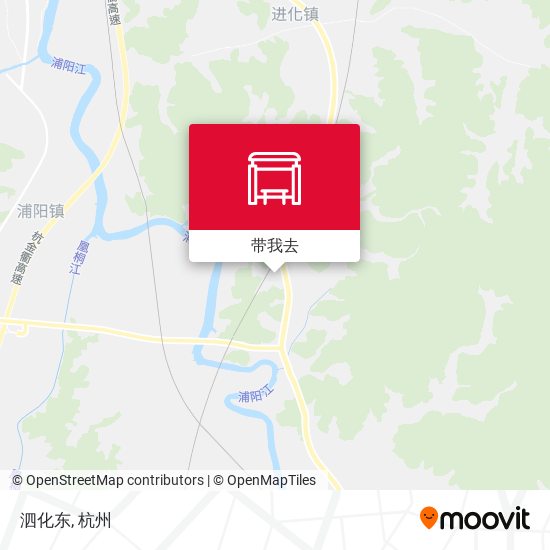 泗化东地图