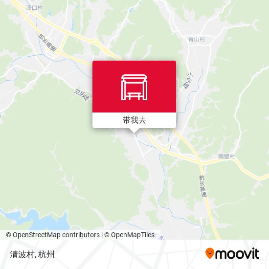 清波村地图