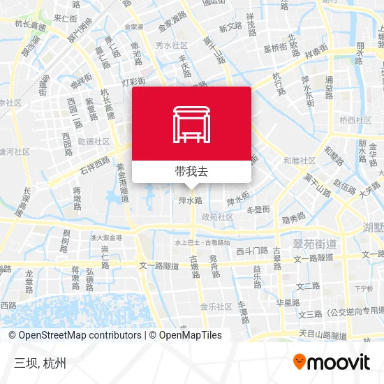三坝地图