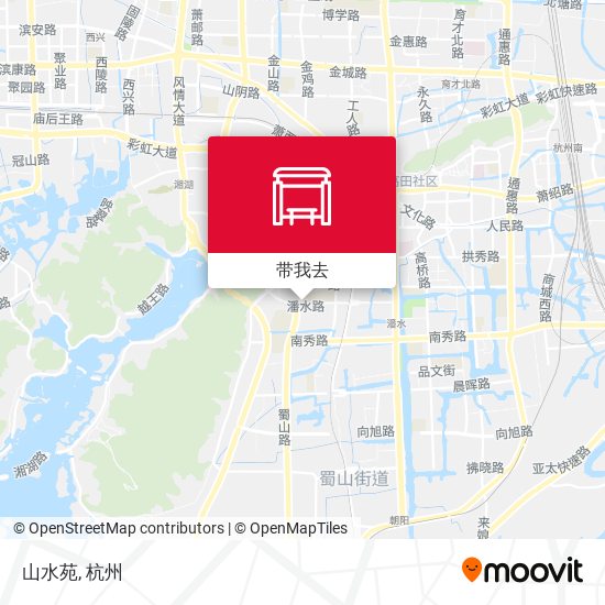 山水苑地图
