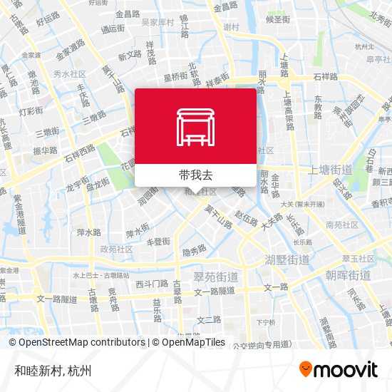 和睦新村地图