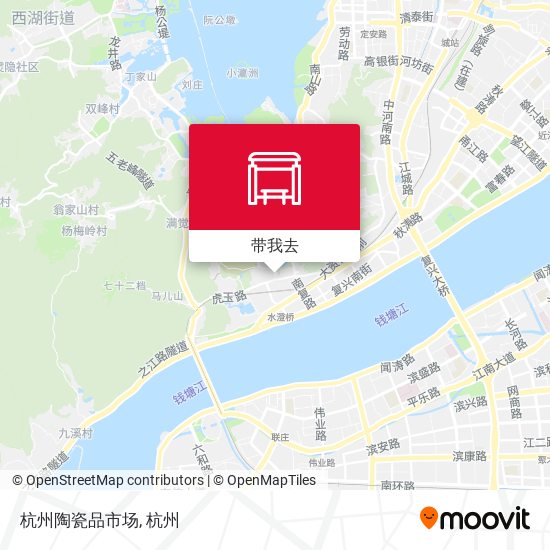 杭州陶瓷品市场地图