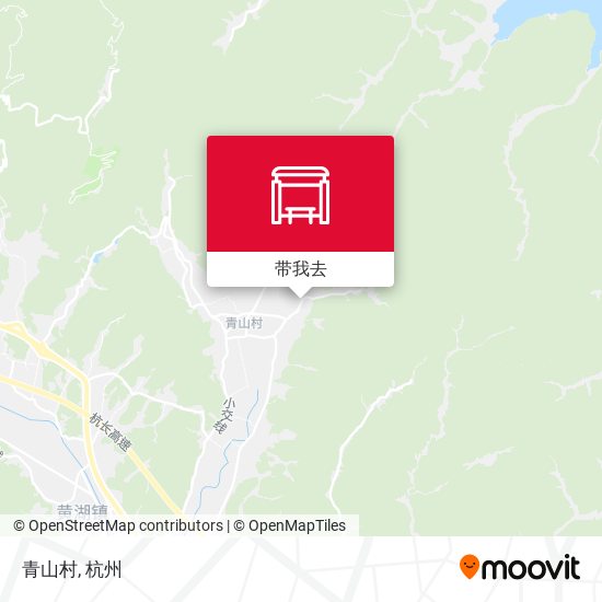 青山村地图